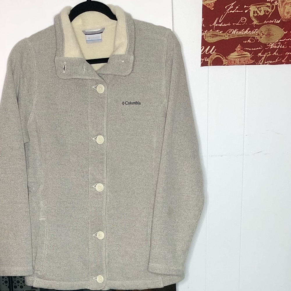 COLUMBIA Fleece Lined Jacket L